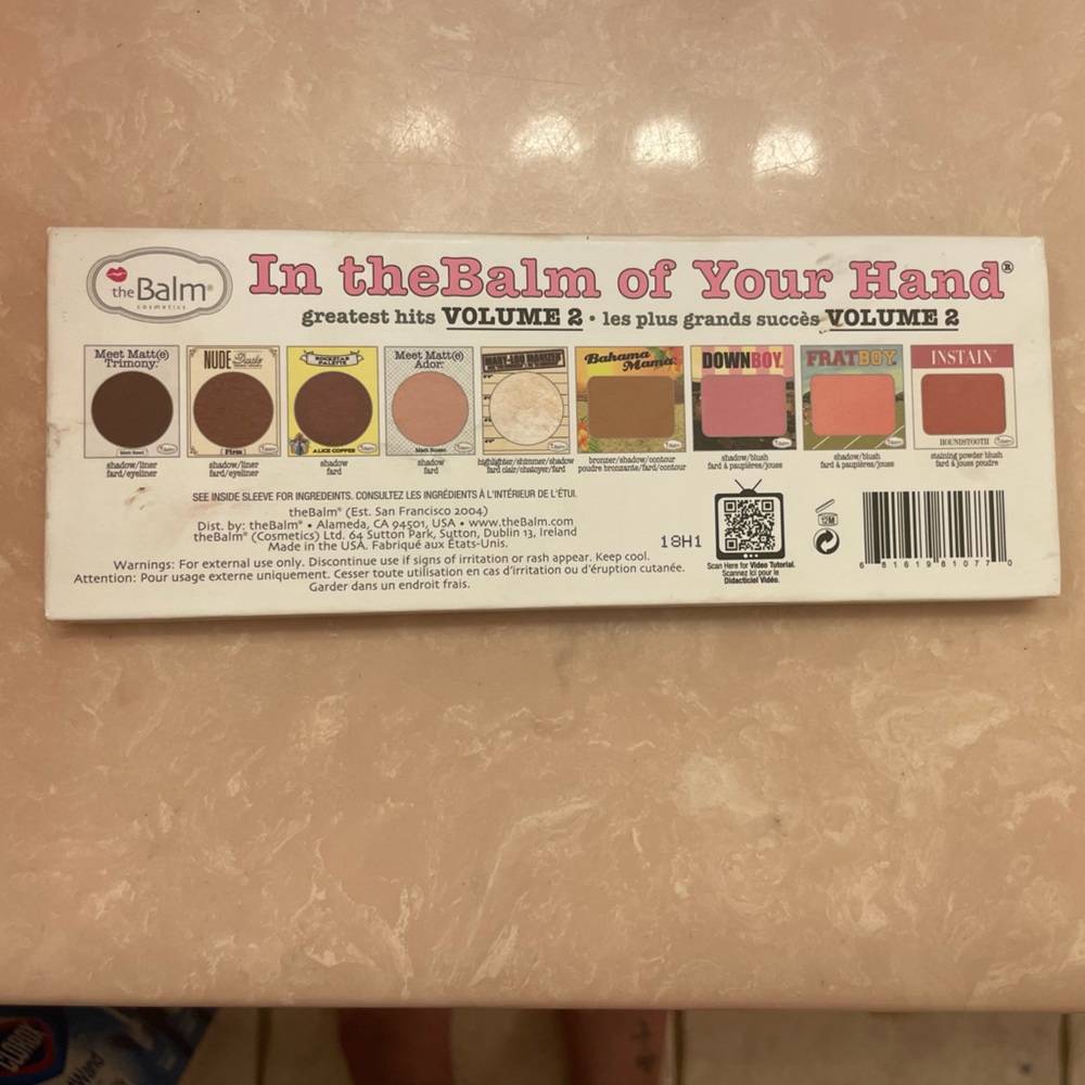 In the Balm of Your Hand Face Palette - Picture 2 of 4
